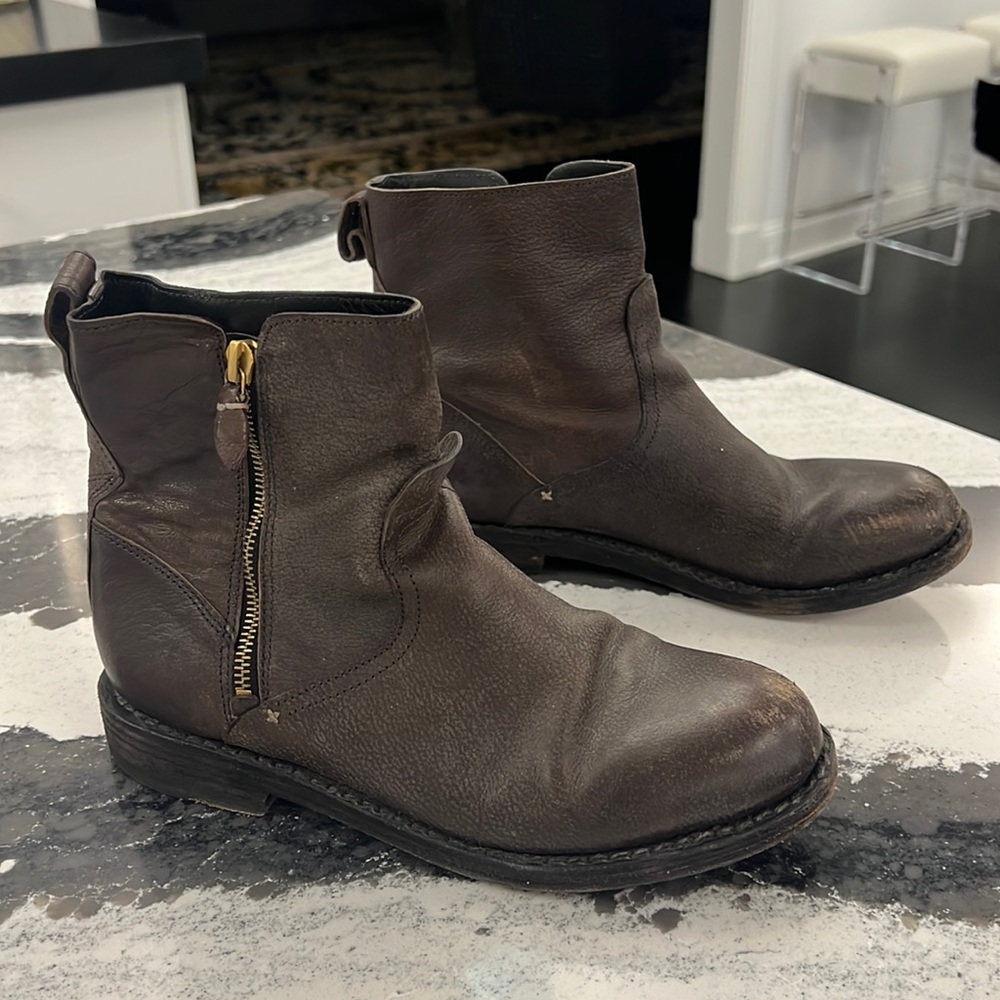 Rag and Bone brown boots